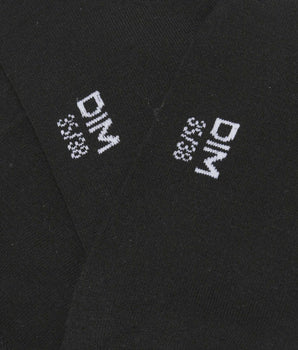 2er-Pack schwarze Damensocken aus Viskose – DIM Bambus