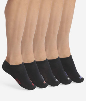 5er-Pack Socken aus schwarzer Baumwolle  – EcoDIM