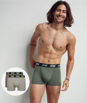 2er-Pack grüne Boxershorts mit Wärmeregulierung - Regul'Activ