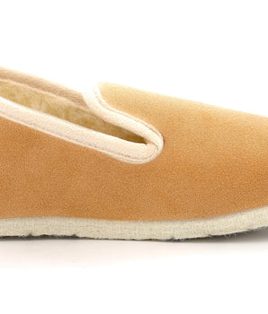 Beige Damen Slip-ons