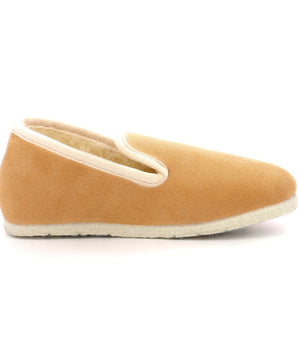 Beige Damen Slip-ons