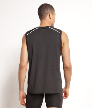 Sport-Tanktop für Herren aus atmungsaktivem Material Black Dim Move