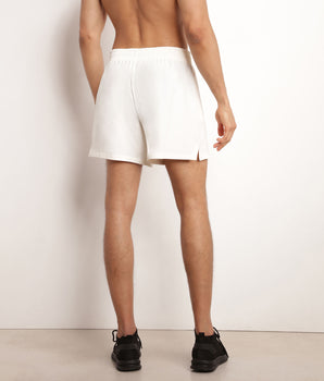 Herren-Sportshorts aus luftigem Material Ecru Dim Move