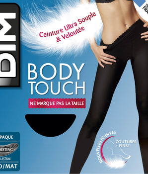 Schwarze blickdichte Strumpfhose 40D - Body Touch